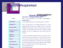 Tablet Screenshot of digitaleklusjesman.com